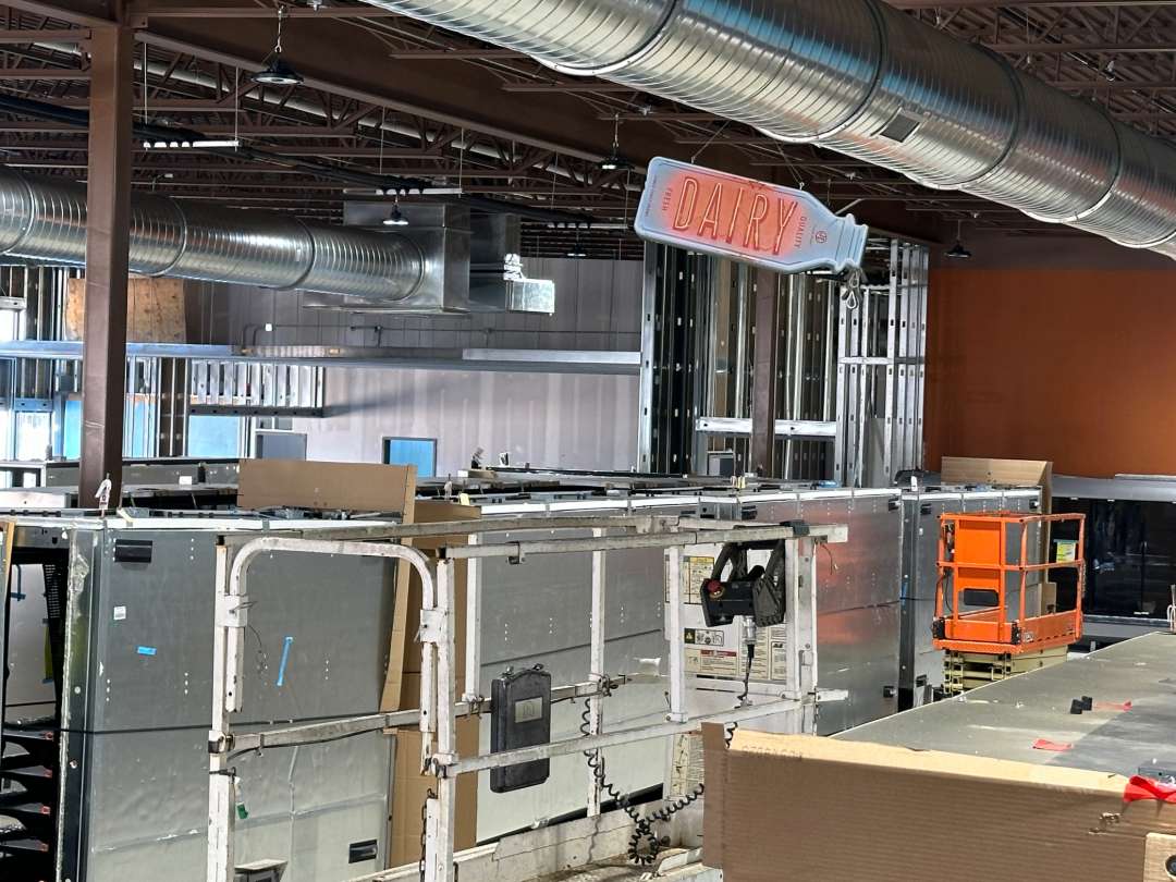 southpoint-grocery-sheet-metal-installation